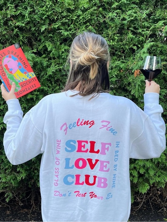Show Me Your MuMu Tops - SHOW ME YOUR MUMU “SELF LOVE CLUB” STANLEY SWEATSHIRT